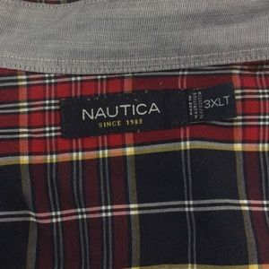 Nautica 3XL Tall Long Sleeve Shirt